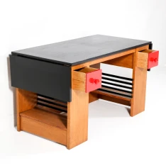 Art Deco Modernist Desk or Writing Table by Hendrik Wouda for Pander, 1920s